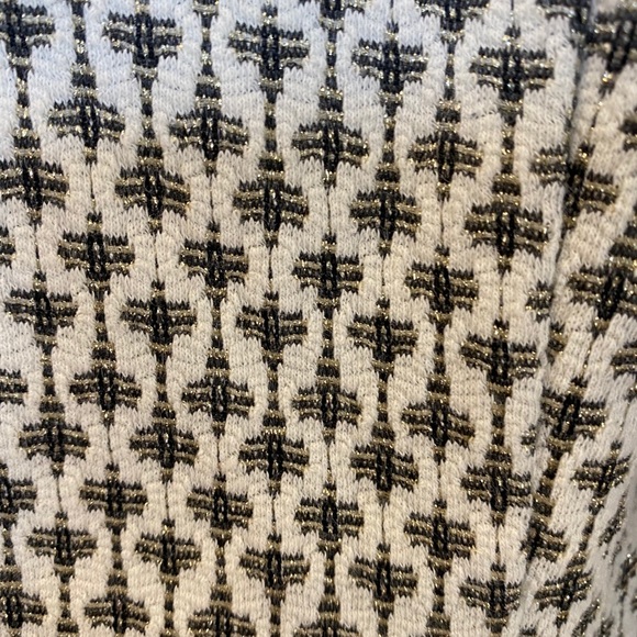 patterned anthro sweater/blazer (S) - Picture 3 of 4